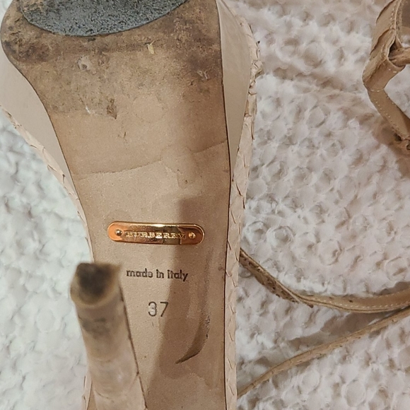 Burberry Python Platform Sandal - Picture 10 of 11